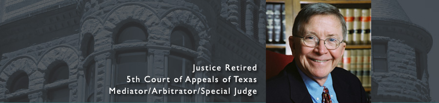 Dallas Mediation Attorney | Mediator Judge Ted M. Akin | Dallas Texas Mediator Arbitrator
